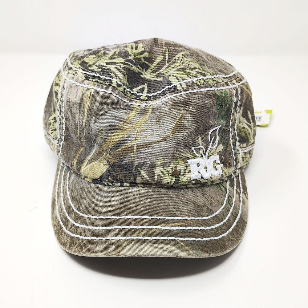 New Realtree Girl Hat Camo Adjustable Hunting Military Cadet Outdoor Camping